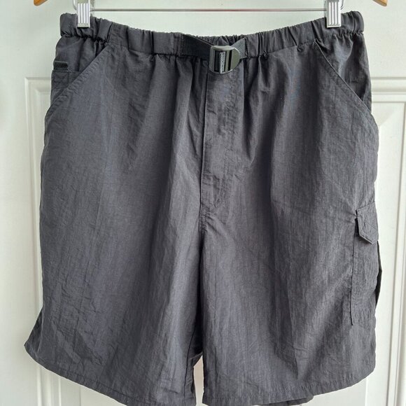 Disney Shorts Men"s M  Black  Elastic Waist Nylon Belted  Lightweight - Picture 2 of 16